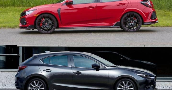 Used Honda Civic vs. Mazda3