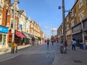 Two boys injured in acid attack on east London high street
