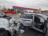 5 hospitalized after multiple vehicles crash in Logan
