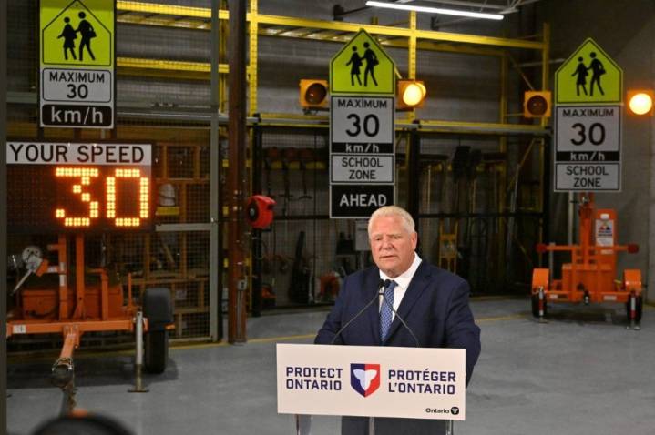 Mayors call on Ford to cover municipalities’ speed camera cancellation costs