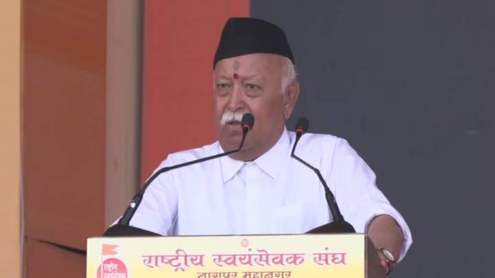 Need to rely on Swadeshi, says RSS chief Mohan Bhagwat, criticises Trump’s tariffs in Vijaydashami speech
