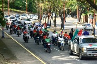 Valencia denunció el genocidio en Gaza en la masiva Caravana por Palestina