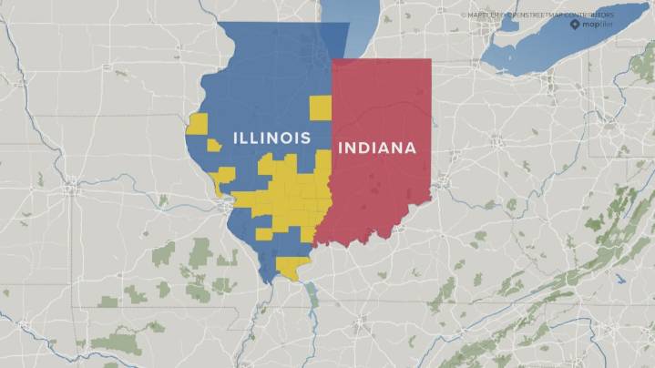 Could Illinois counties join Indiana? New boundary commission meets for the first time