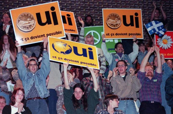 A night that defined a generation: 30 years after Quebec’s 1995 referendum vote