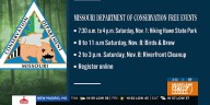 Upcoming free Missouri Department of Conservation events