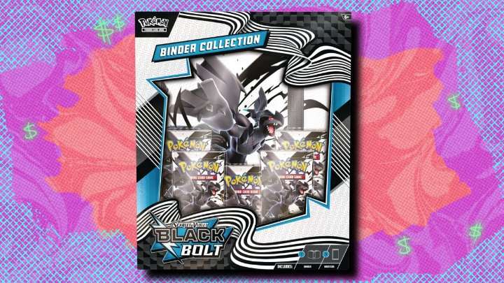 Best Pokémon TCG Black Bolt Binder Collection deal: Save $5.94 at TCGPlayer vs. Amazon