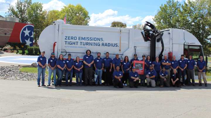 McNeilus Volterra ZSL garbage truck wins 'Coolest Thing Made in TN'
