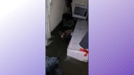 Alaska man floats away inside his home during vicious storms