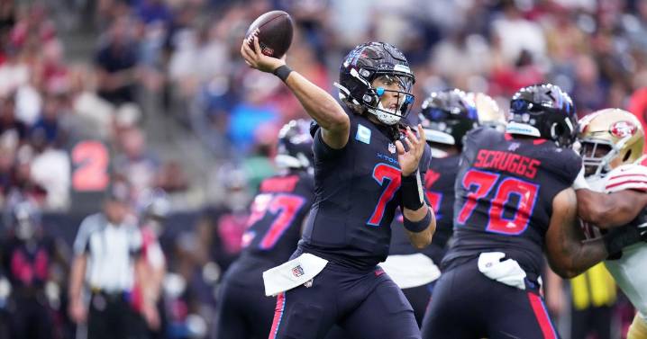 C.J. Stroud leads Texans past 49ers 26