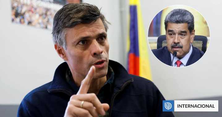 Maduro pide retirar la nacionalidad al opositor Leopoldo López por "llamado a invasión"