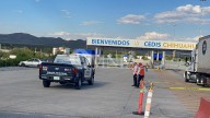 Fuerte movilización en el Cedis de Walmart tras hallazgo de presunta droga
