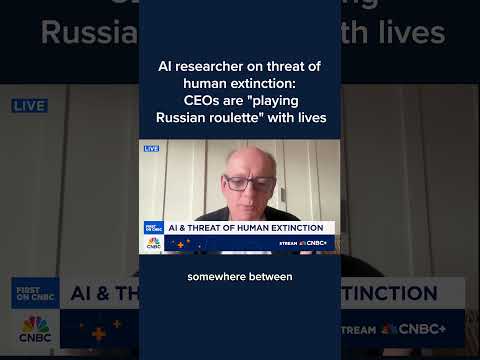 AI researcher on threat of human extinction: CEOs are 'playing Russian roulette' with lives