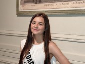 La Sociedad Española presentó su aspirante para la Fiesta de 2026 / Es Federica Gamietea