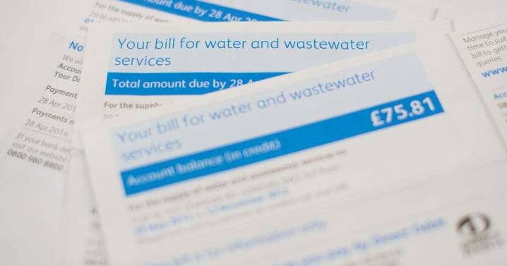 Millions of UK households face higher water bills after watchdog announcement