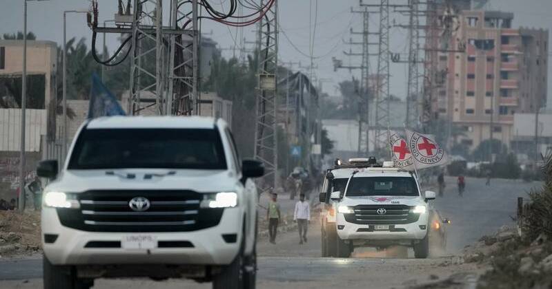 Hamas hands over bodies of two Israeli hostages