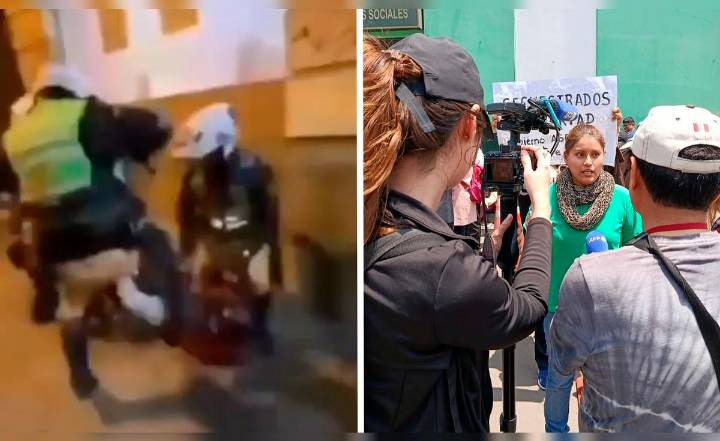 Poder Judicial libera a Nilton y Aracely, estudiantes de la UNMSM que habían sido detenidos en marcha del 15 de octubre