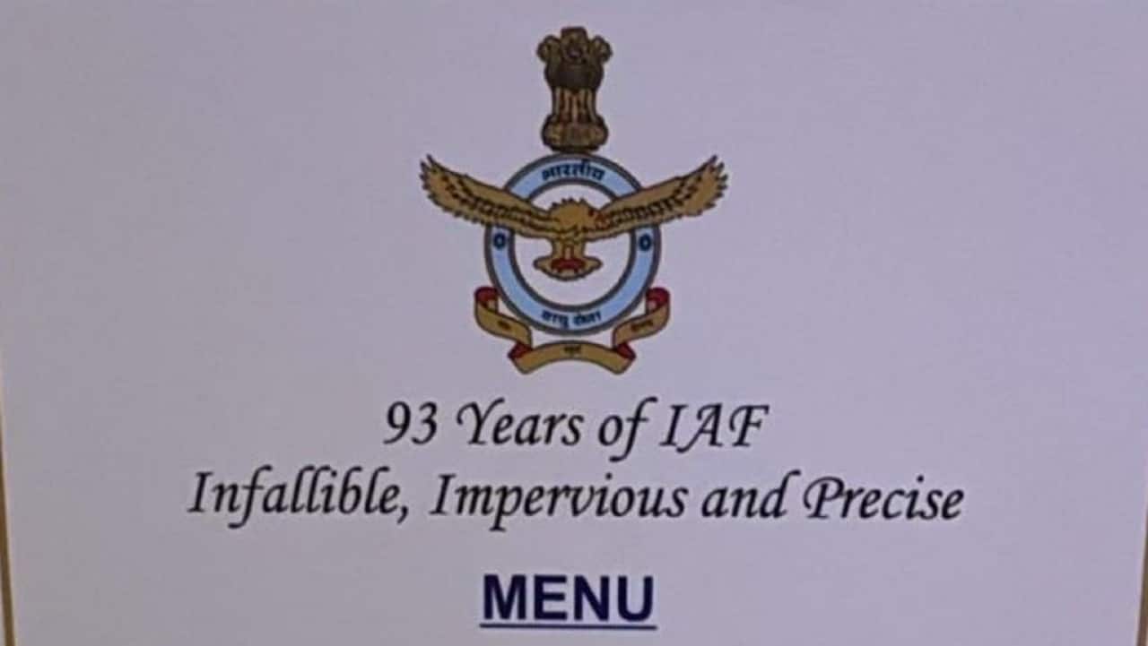 ‘Balakot’ Tiramisu, ‘Rawalpindi’ Chicken: IAF’s ‘airbase’ dinner menu trolls Pakistan with style