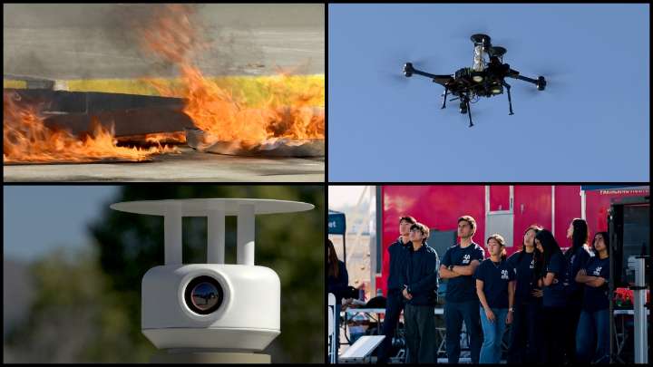 San Jose Students Advance in XPRIZE Competition with Wildfire Firefighting System