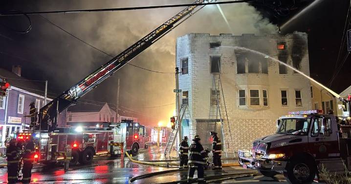 Fire heavily damages Main Street building, one reported injured