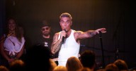 Robbie Williams admits running scared from Taylor Swift