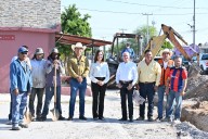 Sari Pérez supervisa obra hidráulica que se realiza en la colonia Occidental