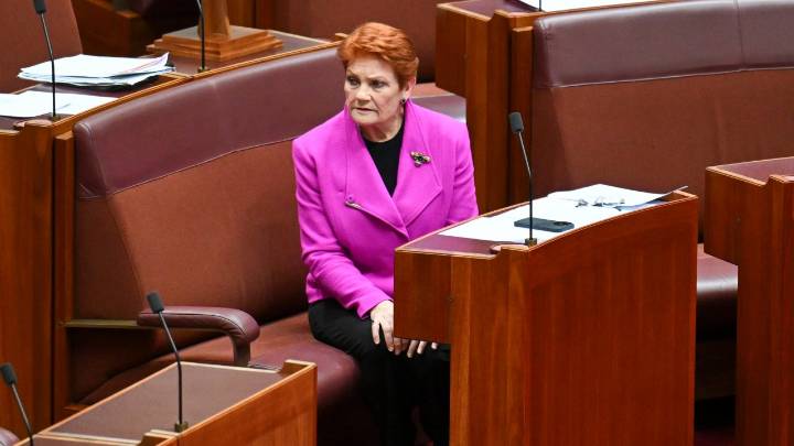 Pauline Hanson renews push to outlaw Islamic burqa and face coverings across Australia