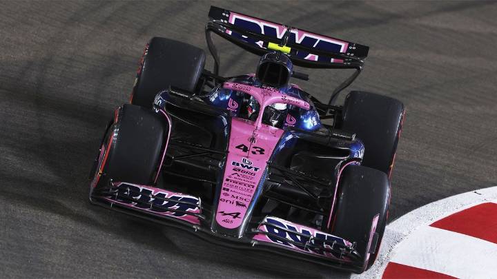 Franco Colapinto terminó 16º en el GP de Singapur de Fórmula 1