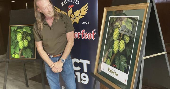 Artist Scott Goodpaster goes different route for 2025 Zeeco Oktoberfest poster