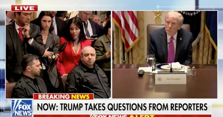 Trump Lets ‘Biggest Loser’ Star Pressure Zelensky About Making Concessions to Putin