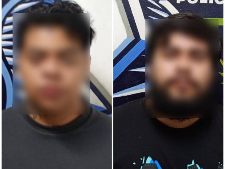 Arrestaron a un par de revoltosos afuera de la Casita de Paja