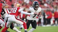 Bijan Robinson 10-yard receiving TD cuts 49ers lead to 13