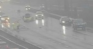 Huge delays after major crash causes fuel spillage on M62