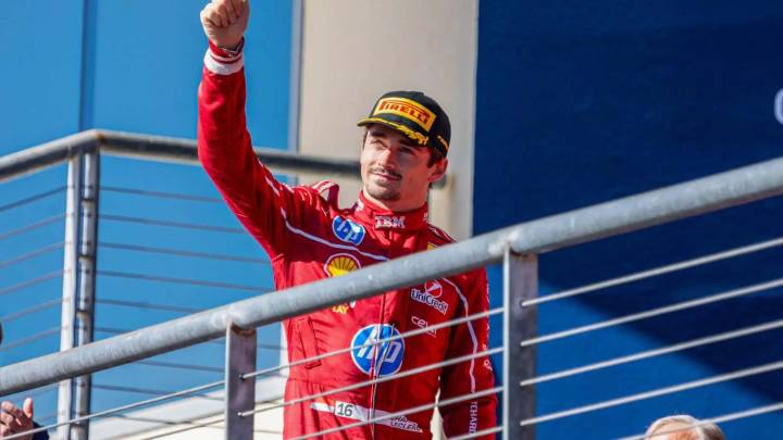 Charles Leclerc calls out ‘completely unfounded’ Ferrari rumours after Austin podium