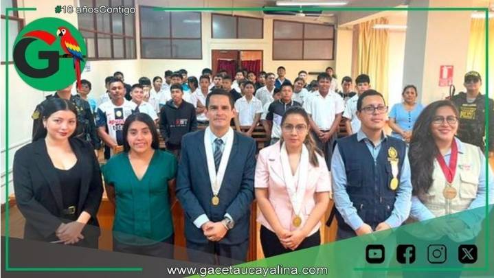 Estudiantes participan en programa para prevenir pandillaje y violencia juvenil en Loreto