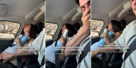 El video de la China Ansa en trabajo de parto en el auto y cantando cumbia, minutos antes de dar a luz a su hijo Rafael