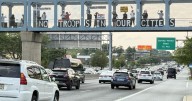 Trump critics take to New Jersey bridges for ‘rush