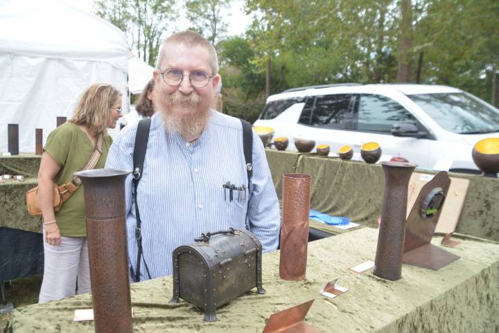 Gardendale metal artist takes home top prize at 2025 Bluff Park Art Show