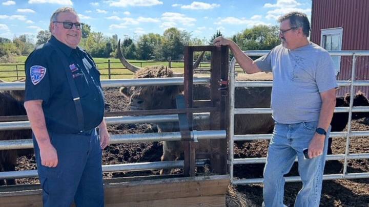 Spirit EMS honors local farmers with field visits for National Farmer Appreciation Day