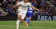 Mbappé da el triunfo al Real Madrid ante un Getafe que terminó con nueve (0