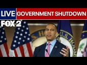 Government shutdown updates: Hakeem Jeffries press conference