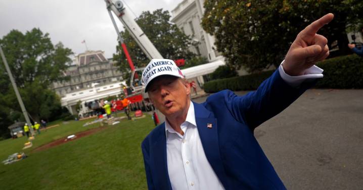 Donald Trump Admits Just How Much of White House He Is Bulldozing