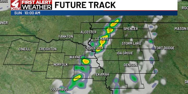 Windy weekend, much cooler Monday