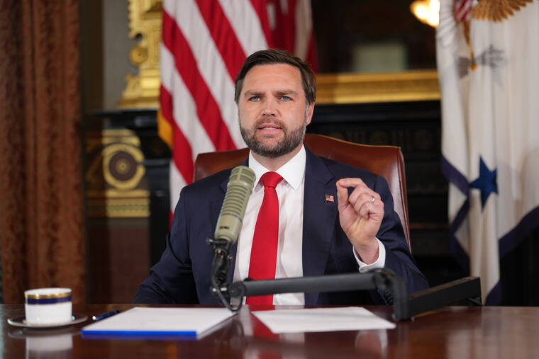 As Vance takes on a forceful new role, his positions are shifting