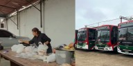 SJL: Familias organizan polladas para cubrir gastos médicos de conductores víctimas de la extorsión