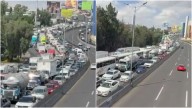Bloqueo Piperos, Choferes de Grúas y Transportistas: Colapsan Periférico Norte, Parque Naucalli