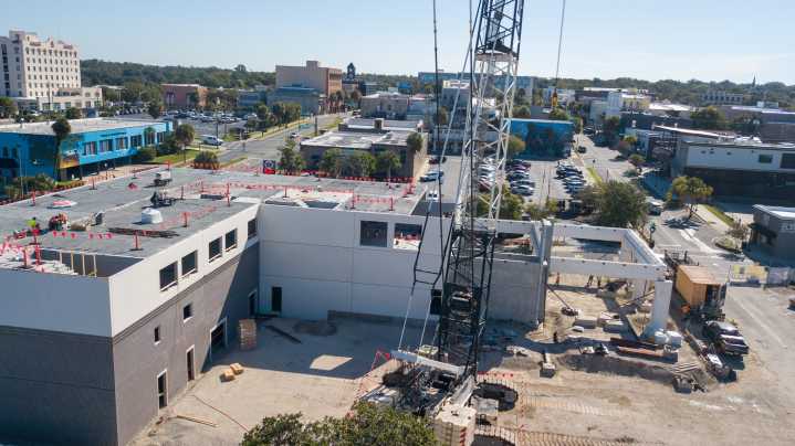 Video: Downtown Ocala hotel construction continues