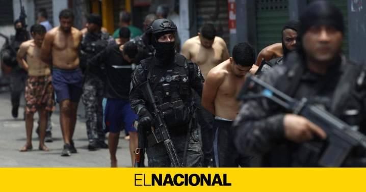 Al menos 60 muertos y 81 detenidos en una macrooperación contra el narcotráfico en Río de Janeiro