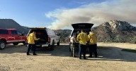 Sandia Fire threatens homes north of Fallbrook