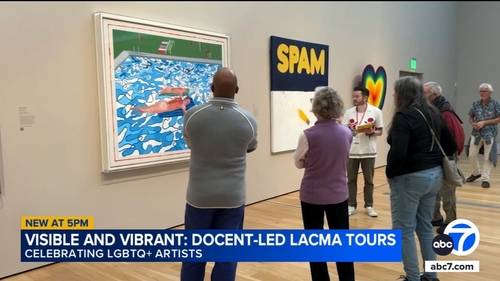 LACMA tour series 'Visible and Vibrant' celebrates LGBTQ+ artists