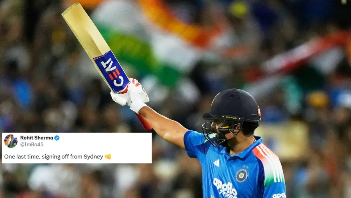 Rohit Triggers Social Media Storm With 'One Last Time' Post Cricket